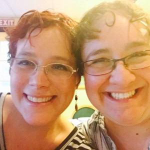 My sister and I at the Duke Ellington concert we recently performed.