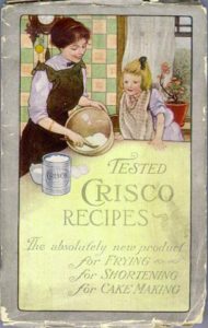 Every recipe in here uses Crisco, and it was free in 1912!